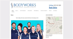 Desktop Screenshot of bodyworksedinburgh.com